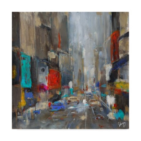 Trademark Fine Art Solveiga 'Broadway' Canvas Art, 35x35 ALI43449-C3535GG